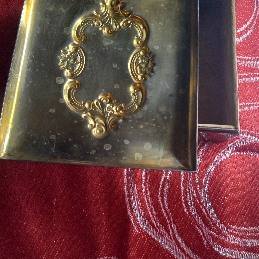 Wallace 263 Silver Antique Jewelry Box. Needs Polish To Buyers Liking - Picture 3 of 7